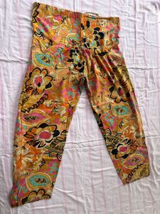 Salwar&amp; Dupatta  with Paisley and Floral Print