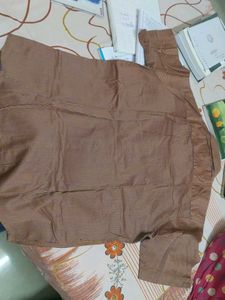 Striped Casual Peter England Half Shirt