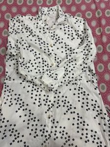 White Cotton Dress