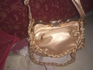 Golden Wedding Purse