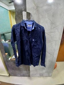 U.S. Polo Assn. Navy Blue Long Sleeve Shirt