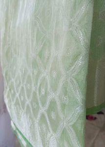 Mint Green Diamond Pattern Fabric ✨