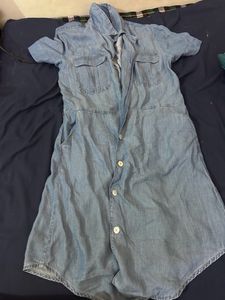 Denim Shirt Dress