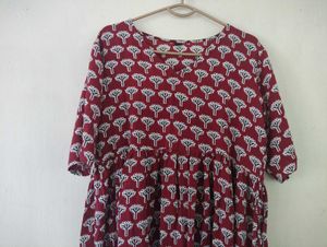Motif Print Kurta