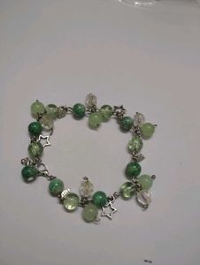 Greeny Beads Bracelet