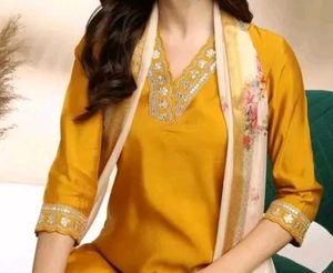 Suit With Dupatta