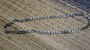 Mens Rugged Two Silver Chain