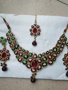 Festive Indian Jewelry Set