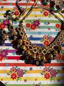 Elegant Kundan Necklace Set