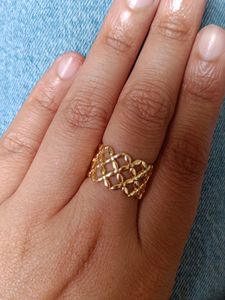 Giva Gold Plated Ring - Adjustable Size