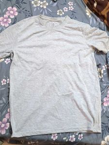 Pantaloons tshirt grey M Slim fit