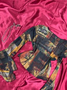 Vintage Mesh Top