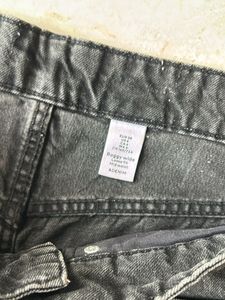 Wide Leg Denim Jeans