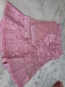 Bridal Pink Heavy Work Lehanga