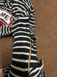 Black And White With Pattern Sleeves