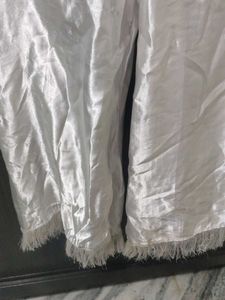 Elegant White Palazzo Pants