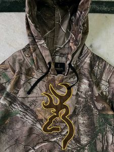 Camouflage Print Hoodie