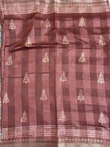Used Onion Pink Color Saree
