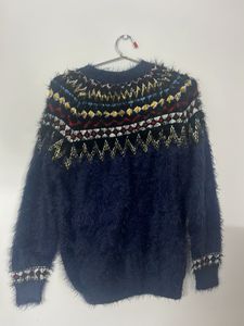 A Navy Blue Sweater