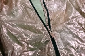 Pink Metallic Windbreaker Jacket
