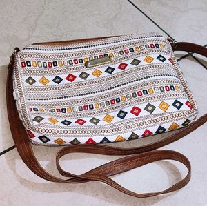 Patterned Crossbody Bag