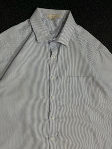 blue stripes shirt