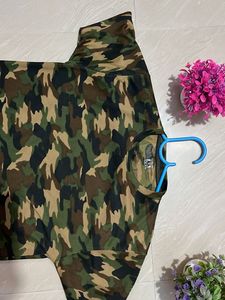 Camo Print Tee