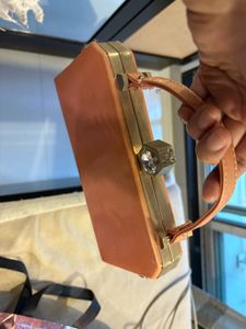 Elegant Peach Clutch