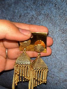 Antique Gold Earrings