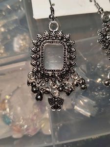 Square Shape Jhumka 💗