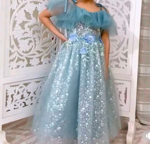 Cute Blue Starry Dress