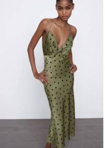Polka Dot Slip dress