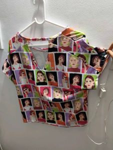 Fun Graphic Print Women's Top