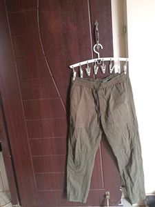 Casual Olive Pants