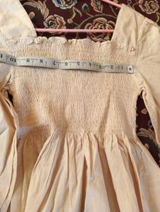 Square Neck Puff Sleeve Smock