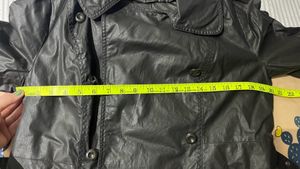 Korean Pintresty Coffee Brown Leather Jacket