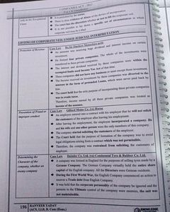 Business Law Notes For College And CA Exams.