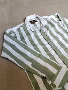 Solid Stripped Shirt For Men
