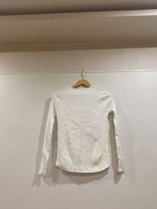 Fitted White T Shirt