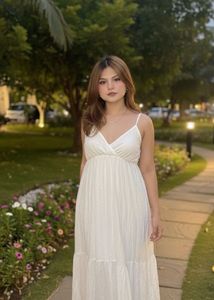 White Sundress - Flowy & Cute