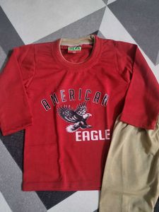 Tshirt Pajamas Set