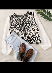Korean Crochet Top