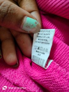 Pink Sweat Shirt For Women