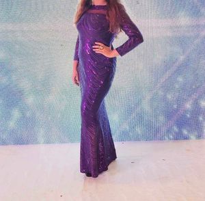 Stunning Sequin Party Gown