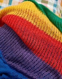 Multicolored Woolen Sweater