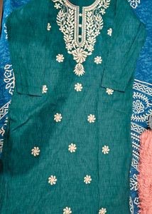 Blue Kurti For Women