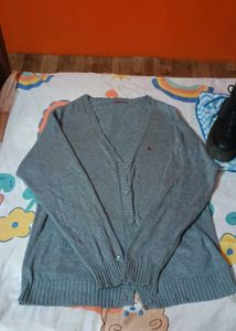 Unisex Polo Cardigan