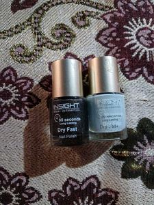 Insight Nail Polish Duo: Black & Grey
