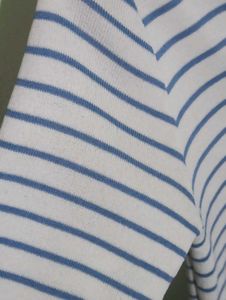 Stripped White Top