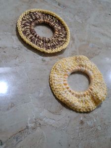 Handmade Crochet Hair Ties